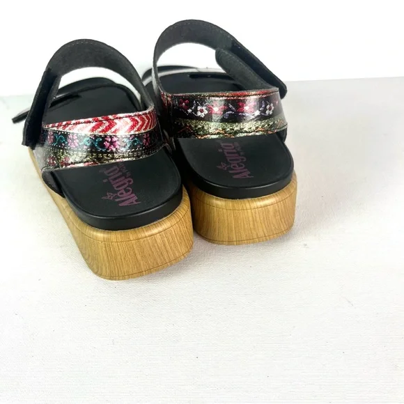 NWOT Alegria wedge sandals - Picture 6 of 6